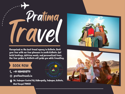 Best Tour Planners in South kolkata -Pratima Travels and Tours