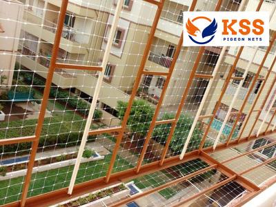 Transparent Bird Nets for Balconies in HSR Layout